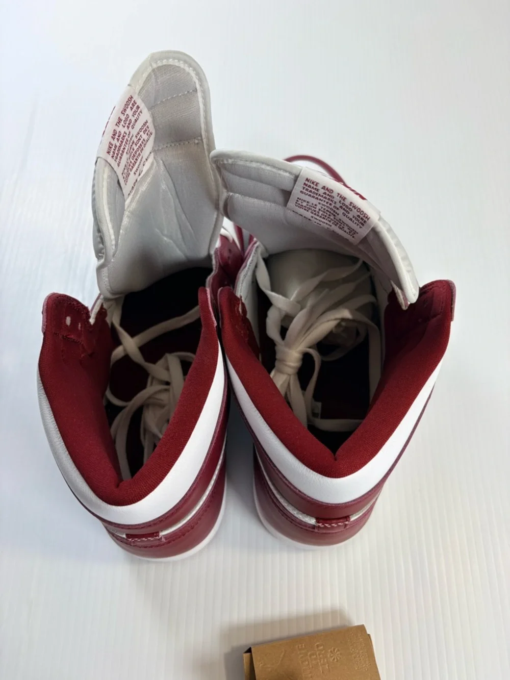 Nike Air Jordan 1 Retro High OG White Team Red Size 13 Men’s New In Box